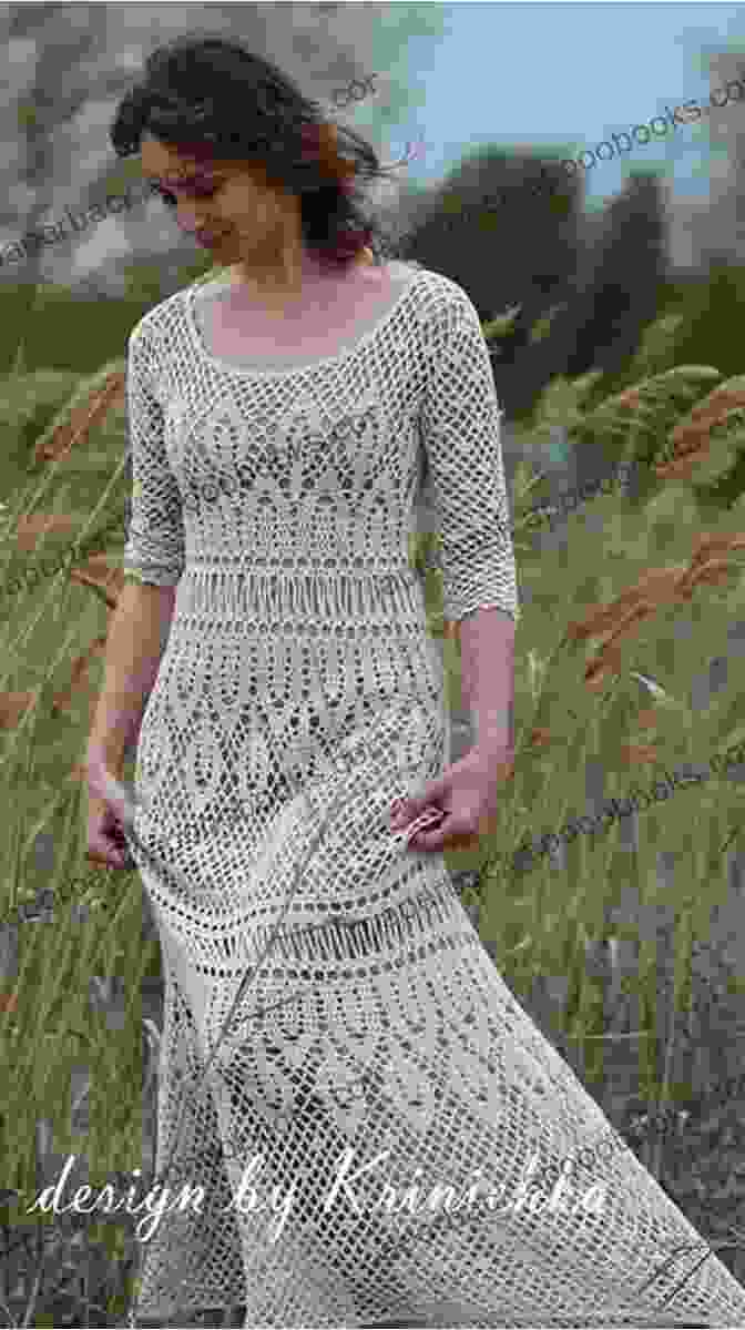 A Beautiful Crocheted Dress With Delicate Lace Details, Fit For A Princess. Adorable Baby Knits: 25 Patterns For Boys And Girls (Dover On Knitting And Crochet)