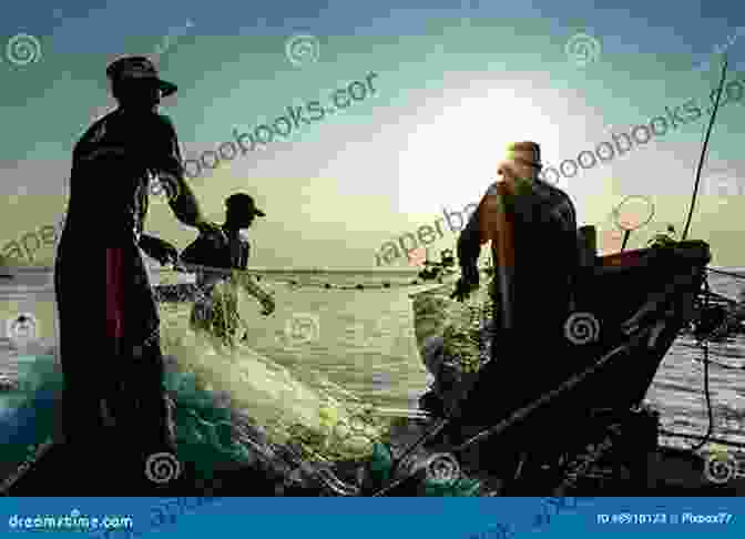 A Group Of Fishermen Clinging To A Rope Ladder, Suspended High Above The Ocean, Casting Their Lines Into Narrow Chimneys In The Sea Cliffs The Roller Coaster A Rite Of Passage (Chimney Fishing 2)