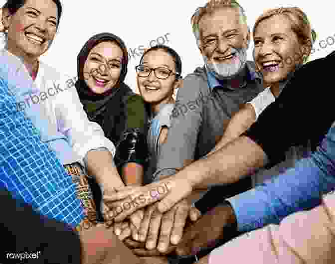 A Group Of People Of Different Ages And Backgrounds, Holding Hands And Smiling Healing For No One But Me