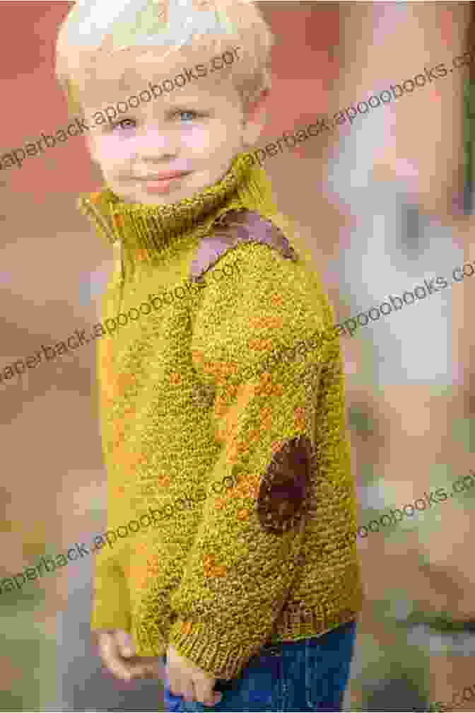 A Handsome Knitted Sweater With A Vibrant Pattern, Perfect For Adventurous Boys. Adorable Baby Knits: 25 Patterns For Boys And Girls (Dover On Knitting And Crochet)