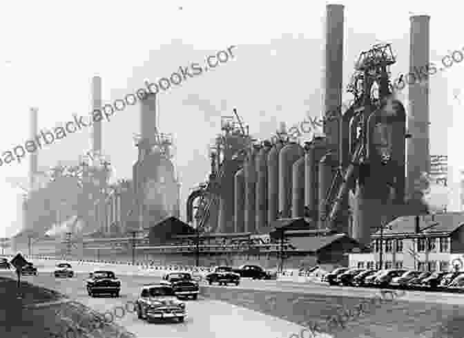 A Historic Photograph Of A Steel Mill In Pittsburgh, A Testament To The City's Industrial Heritage The Pittsburgh That Stays Within You