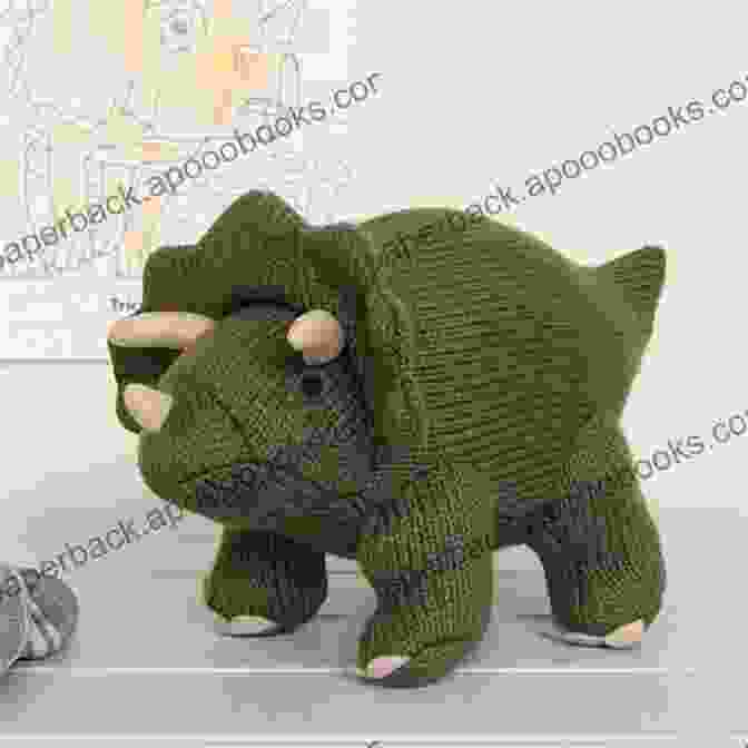 A Knitted Triceratops Best In Show: Knit Your Own Dinosaur