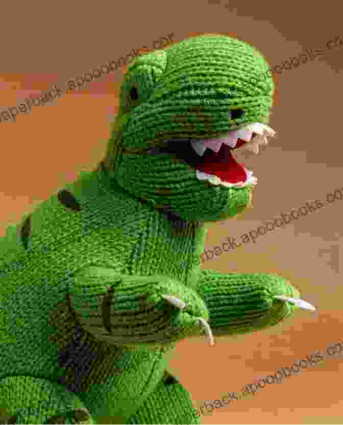 A Knitted Tyrannosaurus Rex Best In Show: Knit Your Own Dinosaur