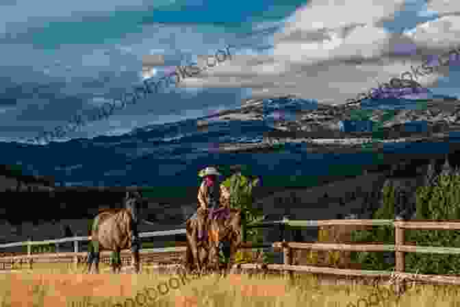 A Panoramic View Of Cowgirls Riding Their Horses Across A Vast Western Landscape, The Sun Setting In A Blaze Of Golden Hues. Heart Of Clay: (A Sweet Western Romance) (The Women Of Tenacity 1)