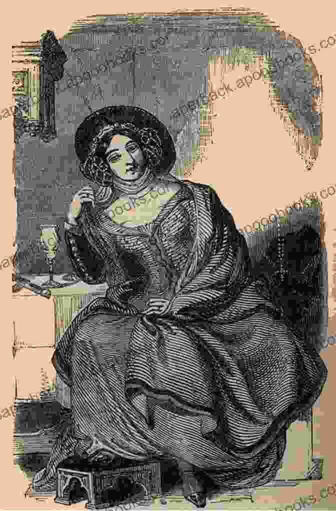 A Portrait Of The Wife Of Bath, A Woman With A Forthright Expression And Elaborate Headdress The Good Wife Of Bath: A Novel