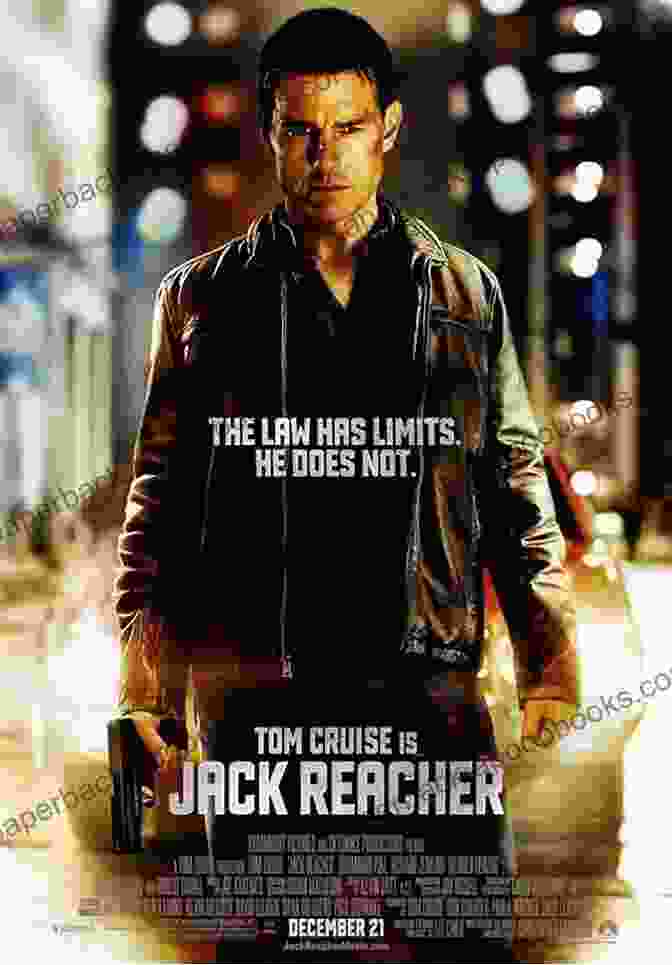 A Rugged And Mysterious Jack Reacher, Standing In The Shadows, His Eyes Penetrating And Intense. The Enemy: A Jack Reacher Novel