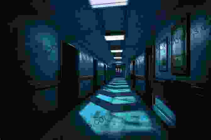 A Shadowy Asylum Corridor With Flickering Lights And Crumbling Walls Asylum Patrick D Kaiser