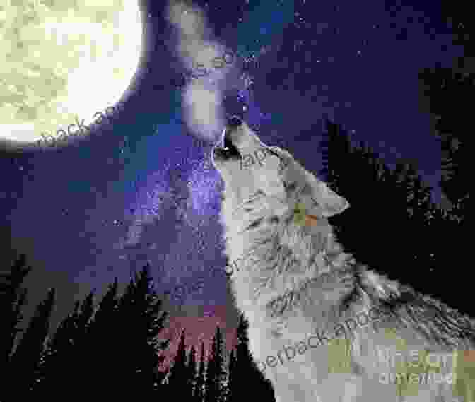 A Solitary Wolf Howls Under A Starlit Sky Haiku Under The Wolf Moon: Haiku And Haibun For A Winter Night