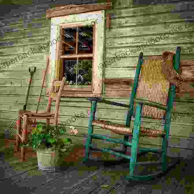 A Weathered Farmhouse Porch With A Rocking Chair. Traditional Country Western Music (Images Of America)