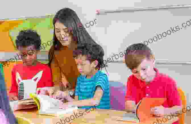 A Woman Teaching A Group Of Children In A Rustic Log Cabin, Surrounded By Books And Educational Materials. Heart Of Clay: (A Sweet Western Romance) (The Women Of Tenacity 1)