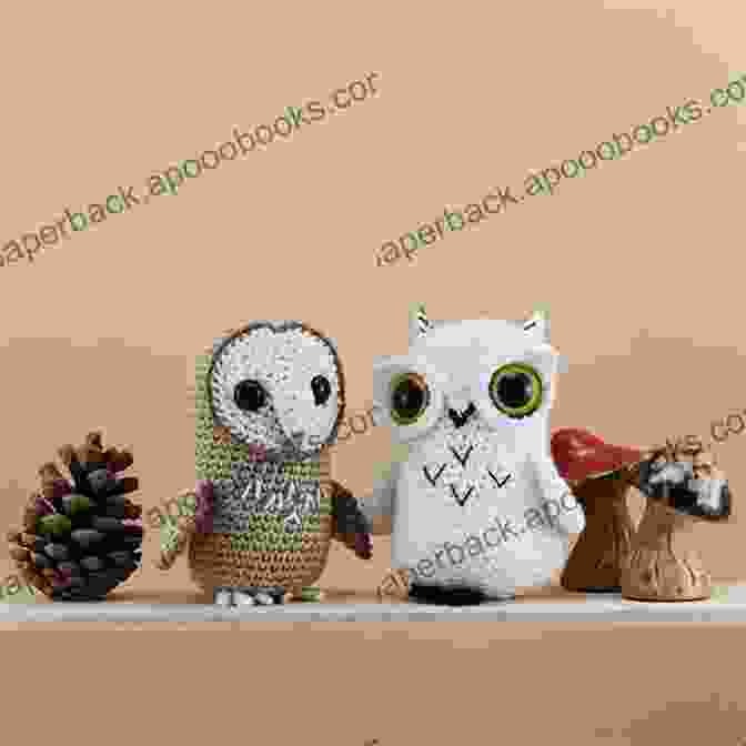 An Adorable Owl Granny Square Amigurumi Owl, Complete With Expressive Eyes And A Fluffy Body Crochet Owl Granny Square: Crochet Pattern