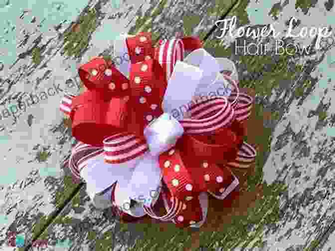 An Image Of A Variety Of Ribbon Crafts, Including Flowers, Bows, And Animals. Creative Ribbon Craft: Cute Ribbon Craft Patterns And Instructions: Ribbon Craft Tutorial