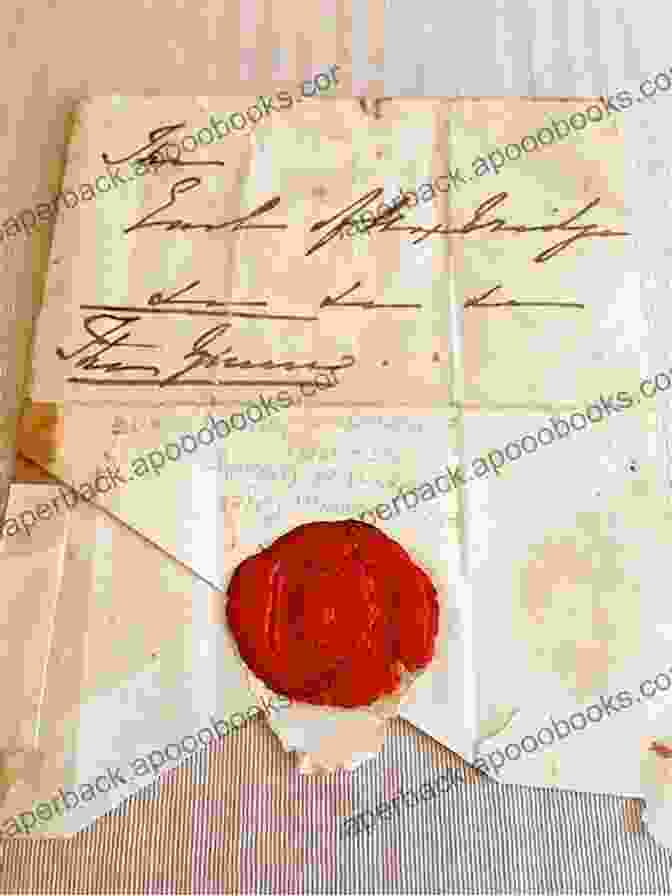 An Old, Handwritten Letter With Faded Ink And A Wax Seal The Hunted (The Dawning Of Muirwood 2)