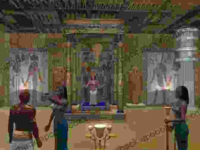 Ancient Egyptian Priests Performing A Ritual In A Temple The Journey To Netjer: Realizing The Melanin Goddess In Me