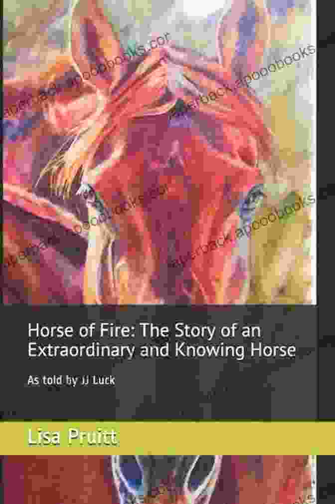 As Told By JJ Luck Book Cover Featuring A Serene Woman Looking At The Ocean Horse Of Fire: The Story Of An Extraordinary And Knowing Horse: As Told By JJ Luck