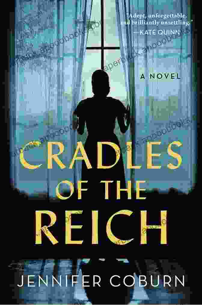 Book Cover Of Cradles Of The Reich, Featuring A Black And White Photo Of A Nazi Flag Cradles Of The Reich: A Novel