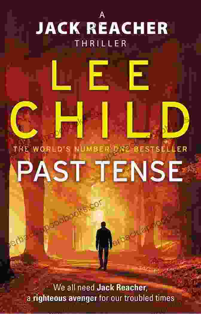 Book Cover Of Past Tense By Lee Child Featuring A Shadowy Figure Of Jack Reacher. Past Tense: A Jack Reacher Novel