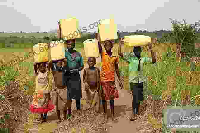 Children Fetching Water From A Newly Installed Water Pump In Rural Uganda Water Is Life: Progress To Secure Water Provision In Rural Uganda