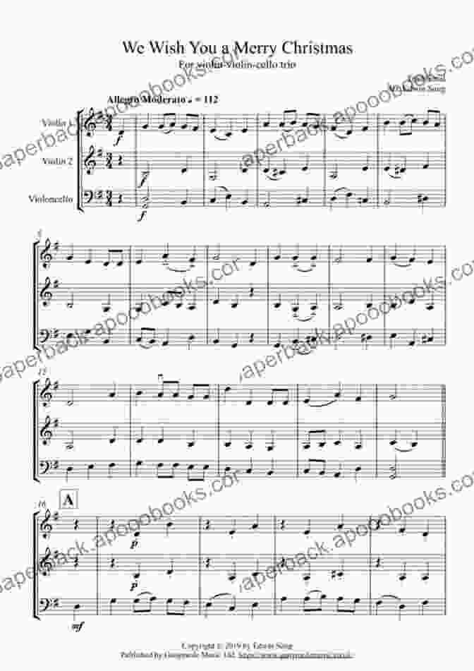 Christmas Trios For Violins And Cello Sheet Music Christmas Trios I: 2 Violins And Cello