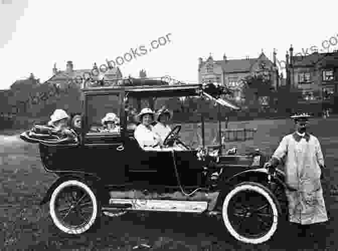 Eight Women Standing Around Two Model T Fords In The American West Eight Women Two Model Ts And The American West (Women In The West)