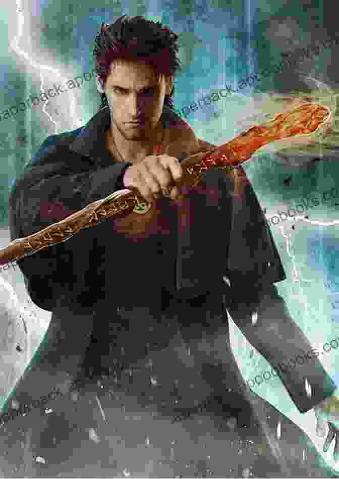 Harry Dresden, The Wizard Protagonist Of The Dresden Files Series, Standing In The Shadows With A Magical Staff In His Hand Storm Front (The Dresden Files 1)