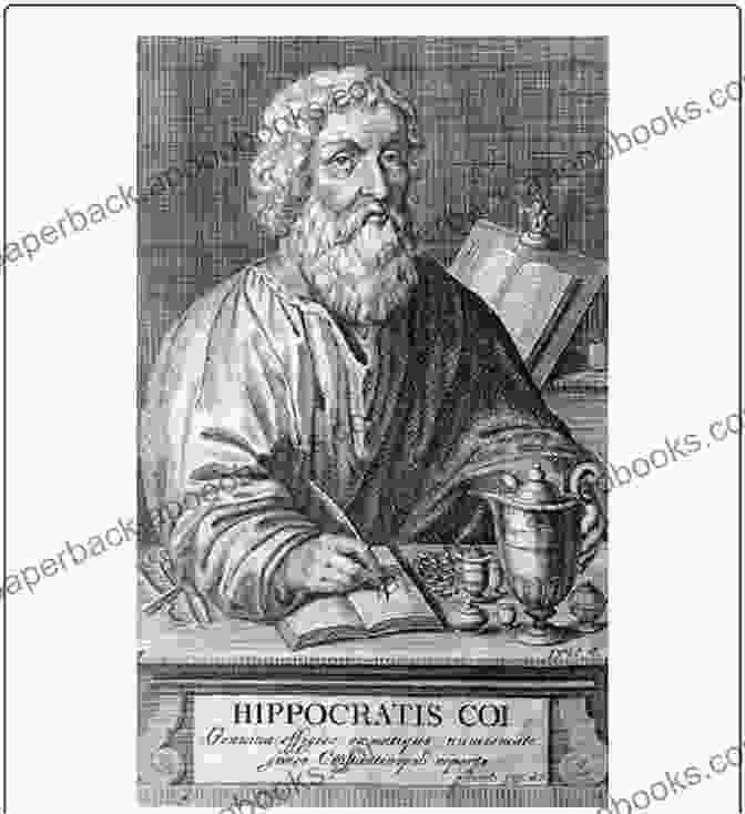 Hippocrates, The Brilliant And Driven Choleric Physician, Diagnosing A Patient. The Four Humors Mina Seckin