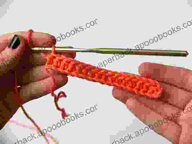 Illustration Demonstrating The Half Double Crochet Stitch Crochet Stitches Collection: Learn To Make Cute Crochet Stitches And Create Wonderful Projects For One Hour