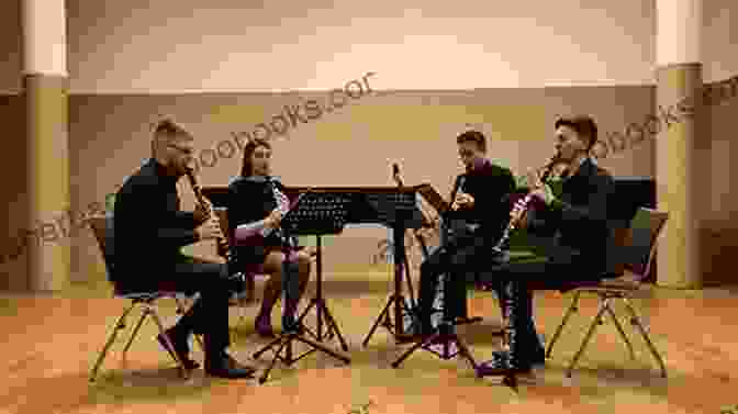 Image Of A Clarinet Quartet Performing Turkish March For Clarinet Quartet