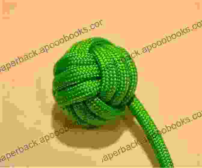 Image Of A Monkey's Fist Knot DIY BASIC 15+ KNOT TYING TECHNIQUE FOR BEGINNERS: A DETAILED GUIDE ON HOW TO TIE THE BASIC KNOTS YOU NEED TO KNOW