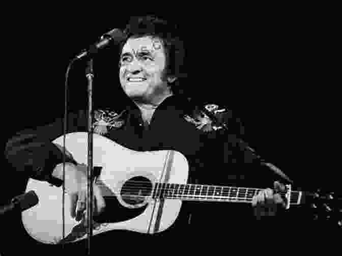 Johnny Cash Performing On Stage With His Guitar. Traditional Country Western Music (Images Of America)