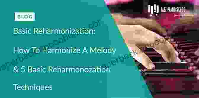 Musical Notation Showcasing Reharmonization Techniques Applied To A Chord Progression MODERN HARMONY EXERCISES II: Scales Modes Melodic Analysis And Reharmonization (Harmony In Modern Music 3)