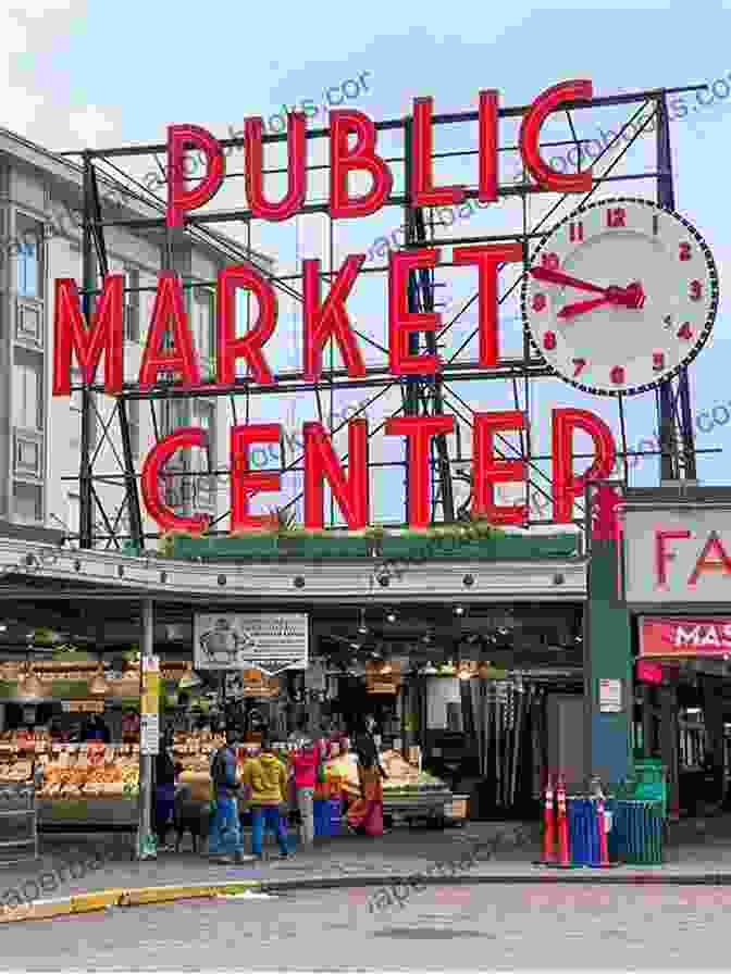 Pike Place Market Seattle Interactive City Guide: Multi Language English Spanish Chinese (United States City Guides)