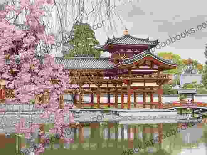 Serene Japanese Landscape With Cherry Blossoms And A Traditional Temple HAIKUS INSPIRED BY TSUREZURE GUSA PART 3