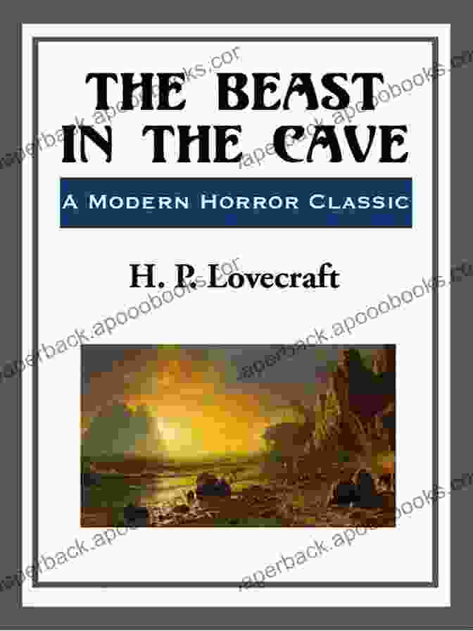 The Beast In The Cave Book Cover, Featuring A Dark And Shadowy Figure Lurking In A Cave. The Beast In The Cave