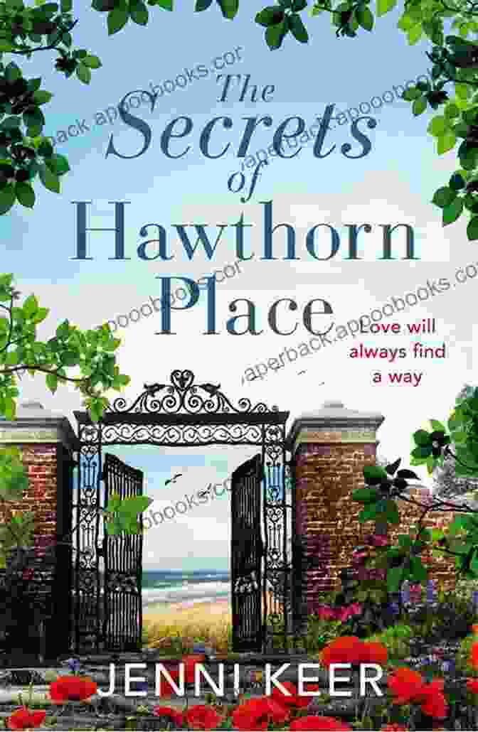 The Secrets Of Hawthorn Place Book Cover, Featuring A Victorian Woman Standing In Front Of A Grand Estate The Secrets Of Hawthorn Place: A Heartfelt And Charming Dual Time Story Of The Power Of Love