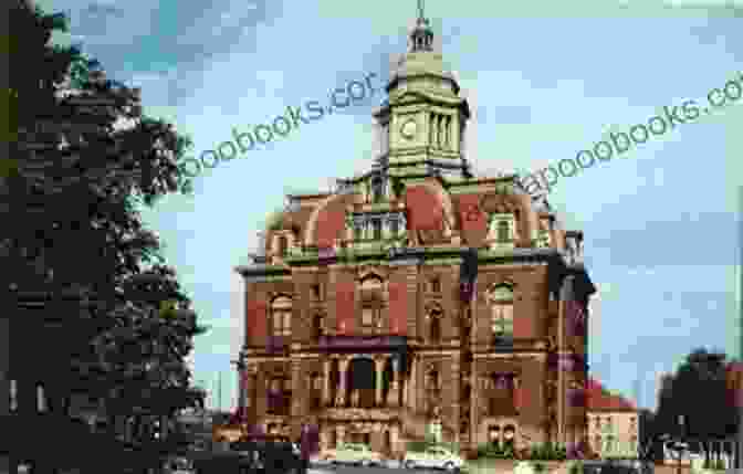 Then And Now Photograph Of Mansfield's Historic Courthouse Mansfield (Then And Now) Timothy Brian McKee