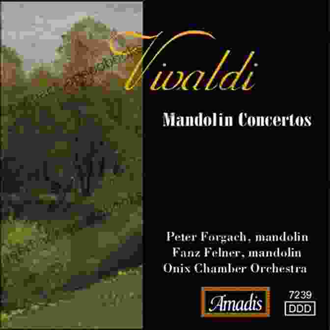 Vivaldi Concertos For Mandolin By Jenn Bane, Featuring A Close Up Of The Mandolin And The Artist's Hands Playing It Vivaldi Concertos For Mandolin Jenn Bane