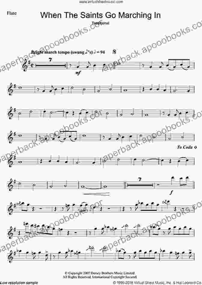 When The Saints Go Marching In Flute Quartet Parts When The Saints Go Marching In Flute Quartet (parts)