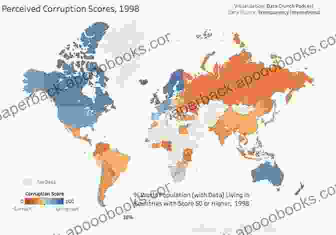 World Map With Data Visualizations Illustrating The Prevalence Of Corruption In Different Countries Corruption: A Very Short (Very Short s)